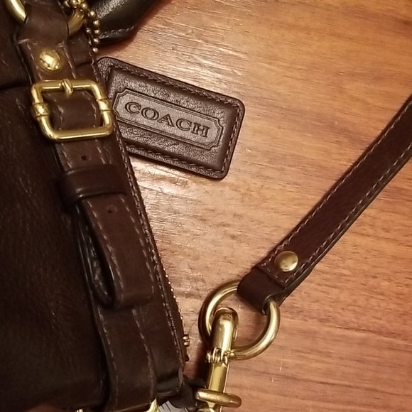 Coach Madison bown leather purse! GORGEOUS! - Picture 7 of 9